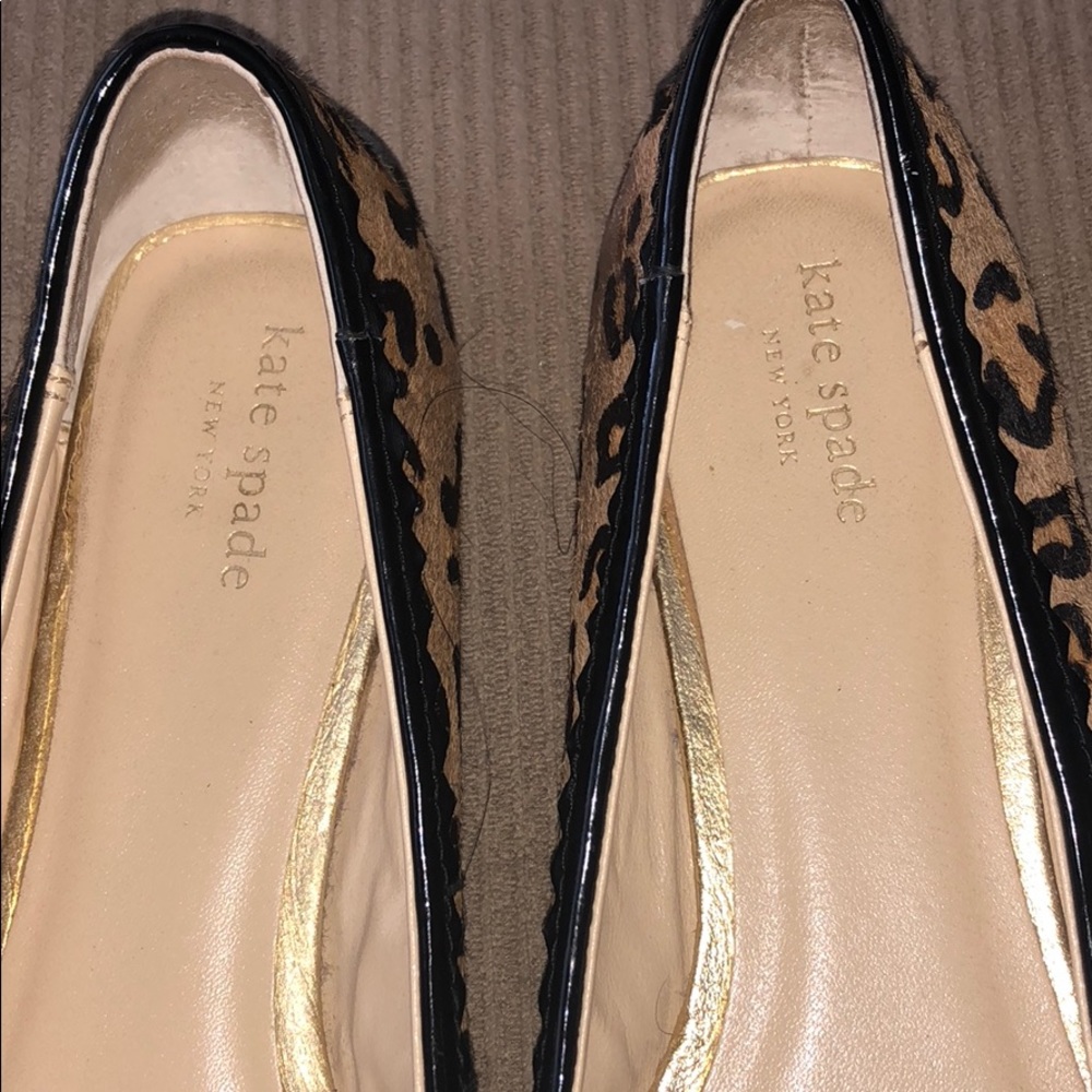 Leopard Print Kate Spade Flats - Picture 2 of 5